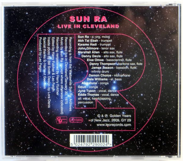 SUN RA - Live In Cleveland - CD 2009 - obrazek 2