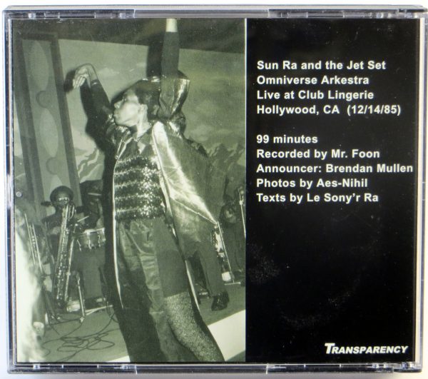 SUN RA ARKESTRA - Club Lingerie - 2 CD 2006 - obrazek 2
