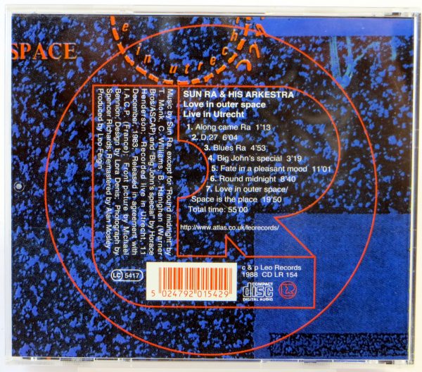 SUN RA AND HIS ARKESTRA - Love In Outer Space - CD 1992 - obrazek 2