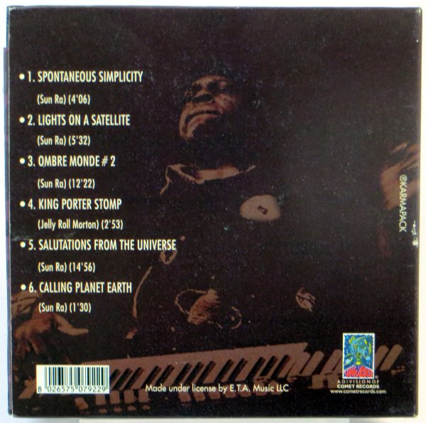 SUN RA - Live In Paris At The "Gibus" - CD 2003 - obrazek 2