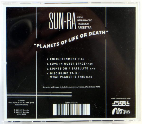 SUN RA AND HIS INTERGALAXTIC RESEARCH ARKESTRA - Planets Of Life Or Death - CD 2015 - obrazek 2