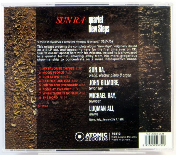 SUN RA QUARTET - New Steps - CD 2009 - obrazek 2