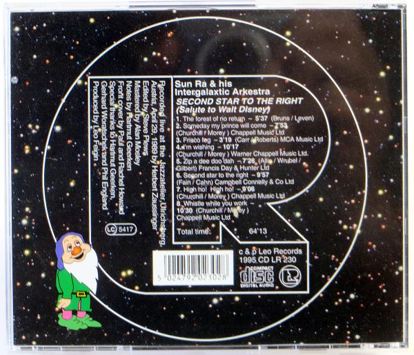 SUN RA AND HIS INTERGALAXTIC ARKESTRA - Second Star To The Right - CD 1995 - obrazek 2