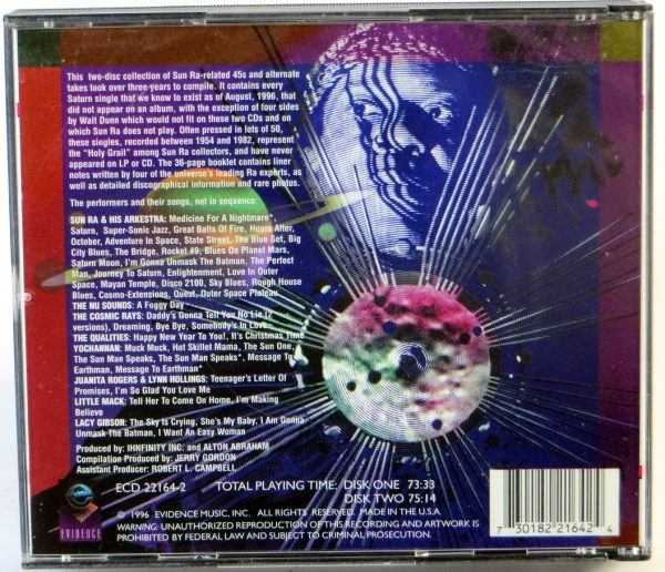 SUN RA - The Singles - 2 CD 1996 - obrazek 2