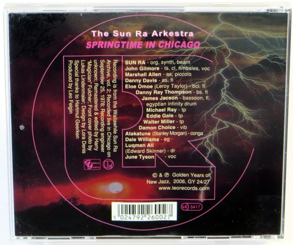 SUN RA ARKESTRA - Springtime In Chicago - 2 CD 2006 - obrazek 2