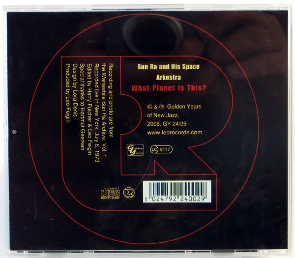 SUN RA AND HIS SPACE ARKESTRA - What Planet Is This - 2 CD 2006 - obrazek 2