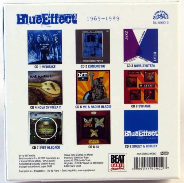 BLUE EFFECT - 1969-1989 - 9 CD BOX - obrazek 2