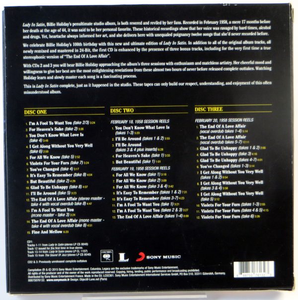 ABBA - Lady In Satin - The Centennial Edition  - 3 CD - obrazek 2