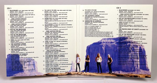 METALLICA - Riffs, Jams & Demos - 2 CD - obrazek 3