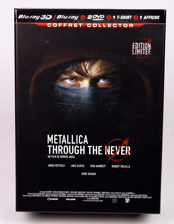 METALLICA - Through The Never - BLU-RAY 3D 2DVD BOX limited
