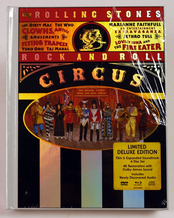 THE ROLLING STONES - Rock 'N' Roll Circus - 2 CD DVD Blu-Ray limited deluxe