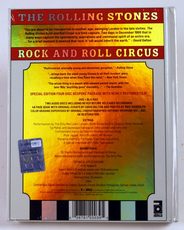 THE ROLLING STONES - Rock 'N' Roll Circus - 2 CD DVD Blu-Ray limited deluxe - obrazek 2