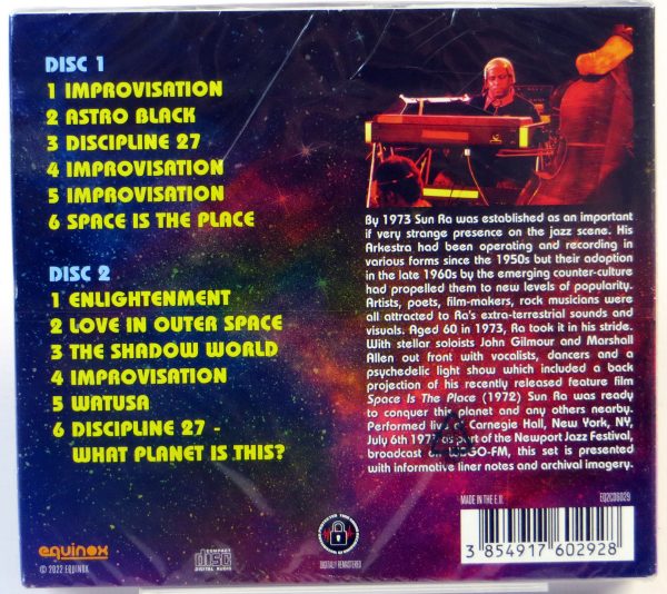 SUN RA AND HIS ARKESTRA - Live In New York - 2 CD 2022 - obrazek 2