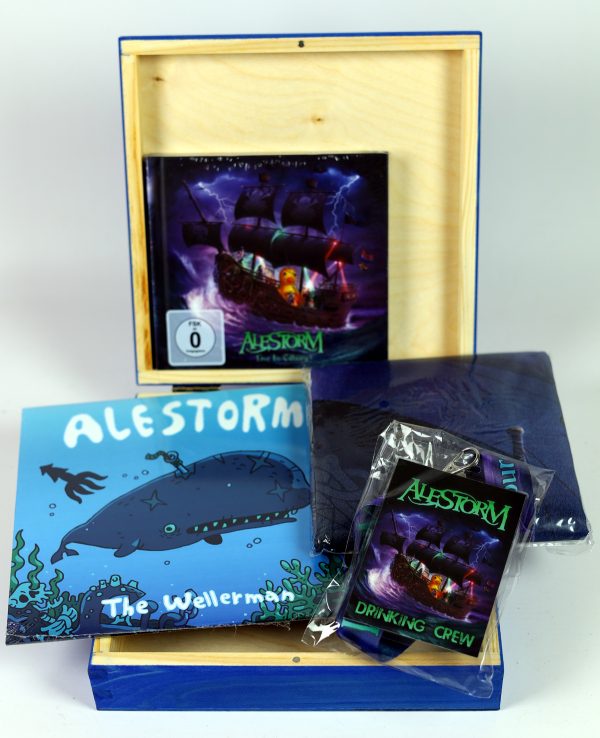 ALESTORM - Live In Tilburg - CD DVD BLU-RAY 7"SP BOX limited - obrazek 3