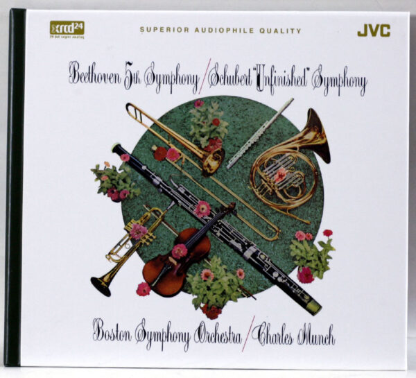 BEETHOVEN - Symphonien No. 5 / SCHUBERT - Unfinished Symphony / MUNCH - XRCD24 Japan 2005