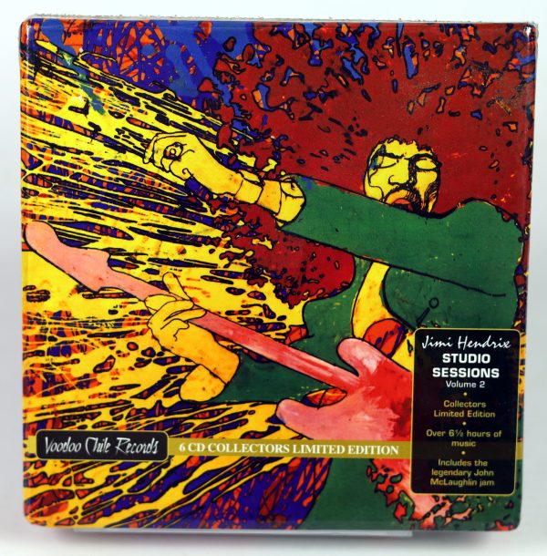 JIMI HENDRIX - Studio Sessions vol. 2 - 6 CD BOX limited