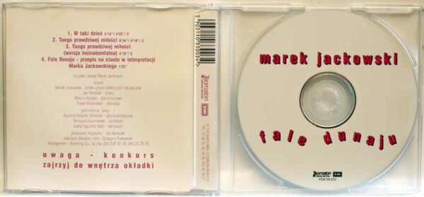 MAREK JACKOWSKI - Fale Dunaju - CDs 1995 - obrazek 2