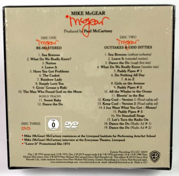 MIKE McGEAR - Mike McGear - 2 CD DVD BOX - obrazek 2