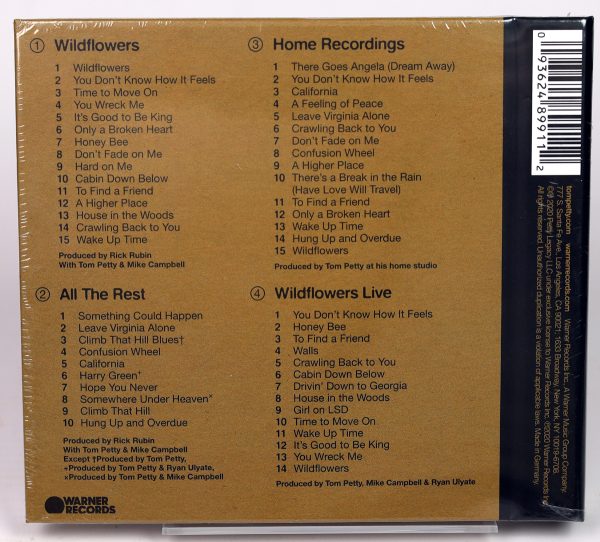 TOM PETTY - Wildflowers & All The Rest - 4 CD 2020 deluxe - obrazek 2