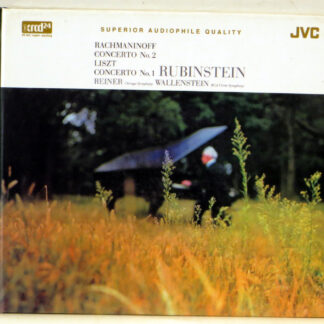 RACHMANINOFF - Concerto No 2 / LISZT - Concerto No 1 / RUBINSTEIN - XRCD24 Japan 2004