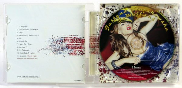 JUSTYNA STECZKOWSKA - To Mój Czas - CD 2009 autograf - obrazek 3