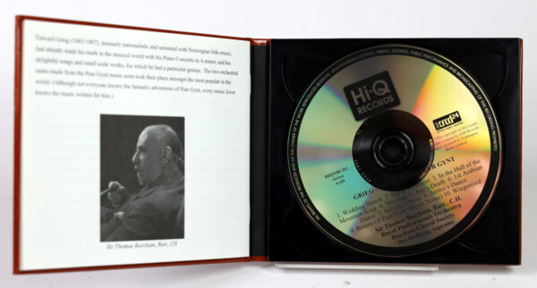 EDVARD GRIEG - Music For PEER GYNT / Thomas BEECHAM - XRCD24 Japan 2012 - obrazek 3