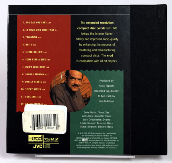 ERNIE WATTS - Unity - XRCD Japan 1996 - obrazek 2