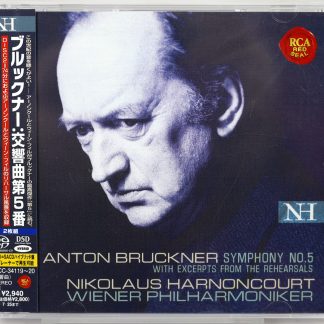 ANTON BRUCKNER - Symphony No. 5 With Excerpts From The Rehearsals / HARNONCOURT  - SACD / CD Limited Japonia 2005
