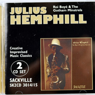 JULIUS HEMPHILL - Roi Boyé & The Gotham Minstrels - 2 CD 2002