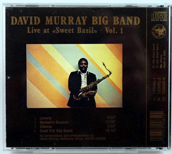 DAVID MURRAY BIG BAND - Live At "Sweet Basil" vol. 1 - CD 1993 - obrazek 2