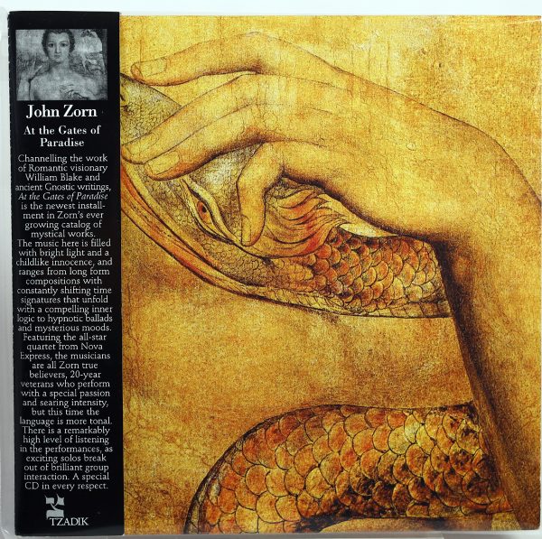 JOHN ZORN - At The Gates Of Paradise - CD TZADIK 2011