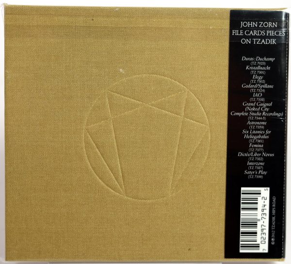 JOHN ZORN - Mount Analogue - CD TZADIK 2012 - obrazek 2