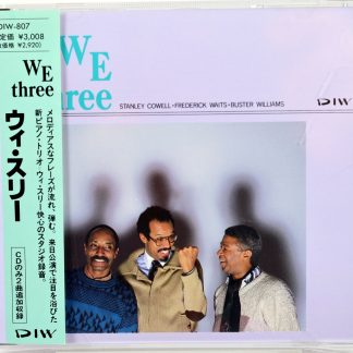STANLEY COWELL / FREDERICK WAITS / BUSTER WILLIAMS - We Three - CD DIW Japan 1987