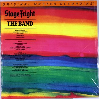 THE BAND - Stage Fright - LP US 2011 MFSL limited new