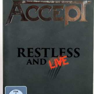 ACCEPT - Restless And Live - 2 CD + Blu-Ray limited edition