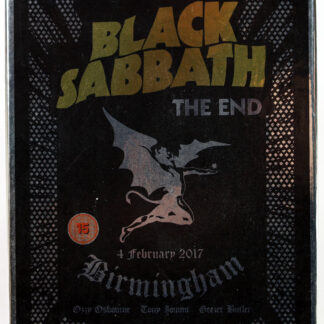 BLACK SABBATH - The End (4 February 2017 - Birmingham) - 3CD + DVD + Blu-Ray BOX