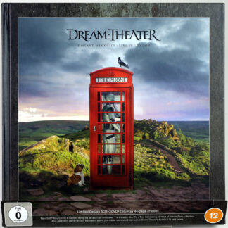 DREAM THEATER - Distant Memories / Live In London - 3 CD + 2 DVD + 2 Blu-Ray limited edition artbook