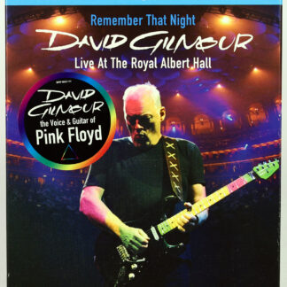 DAVID GILMOUR - Remember That Night (Live At The Royal Albert Hall) - 2 Blu-Ray