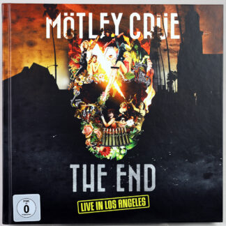 MOTLEY CRUE - The End / Live In Los Angeles - CD + DVD + Blu-Ray limited edition artbook