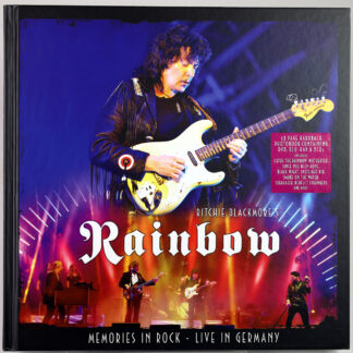 RITCHIE BLACKMORE'S RAINBOW - Memories In Rock / Live In Germany - 2 CD + DVD + Blu-Ray limited edition artbook