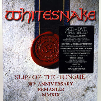 WHITESNAKE - Slip Of The Tongue - 6CD + DVD BOX