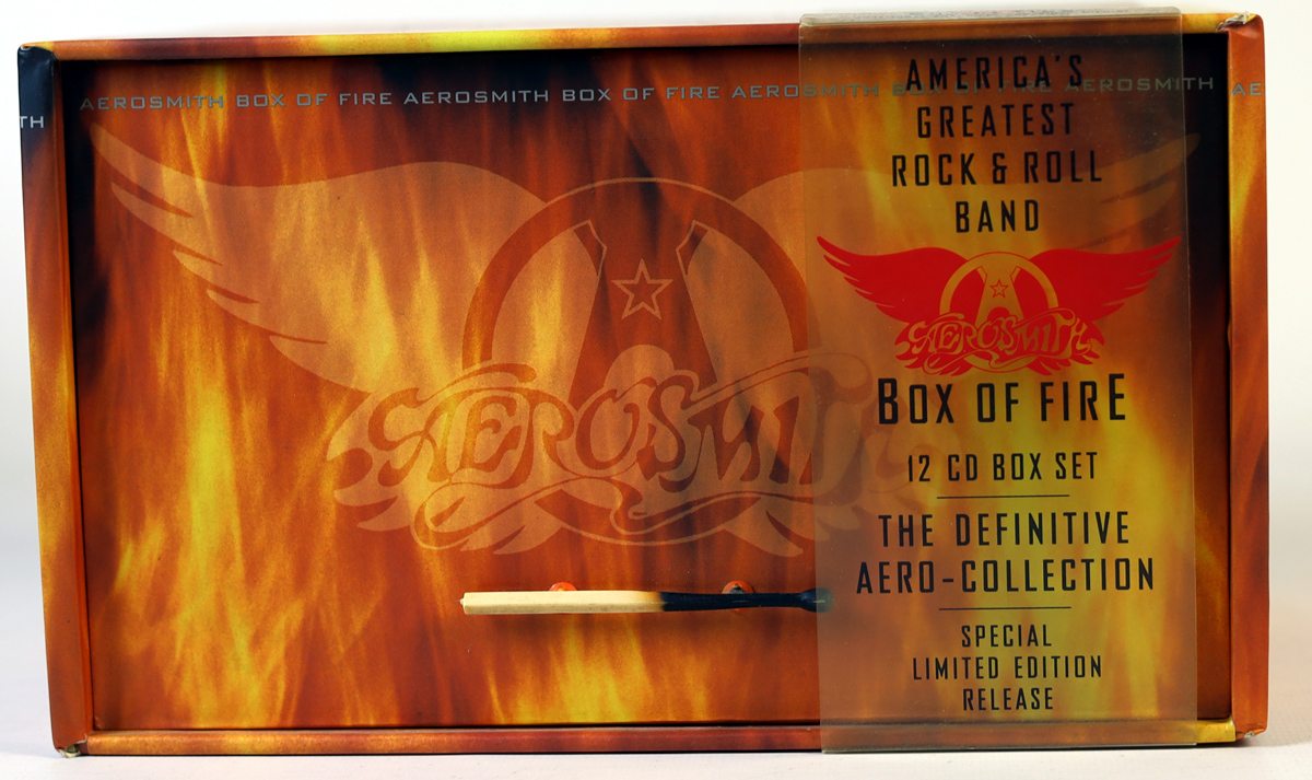 AEROSMITH - Box Of Fire - 13 CD BOX US 1994 limitowany