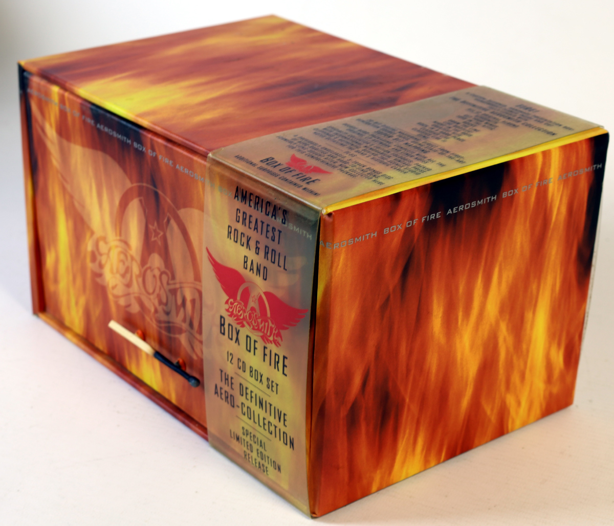 AEROSMITH - Box Of Fire - 13 CD BOX US 1994 limitowany - obrazek 3
