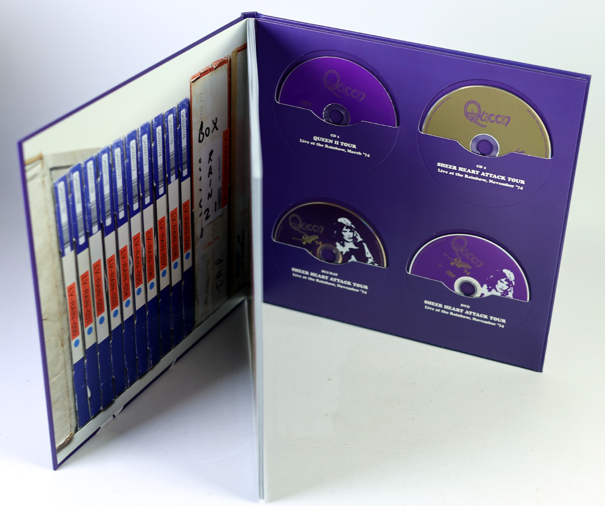 QUEEN - Live At The Rainbow '74 - 2 CD + Blu-Ray + DVD BOX limited - obrazek 5