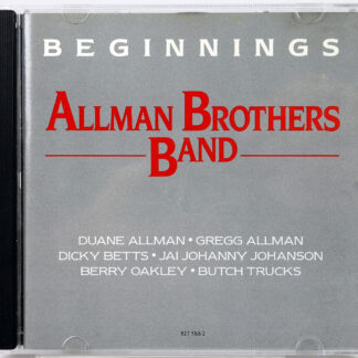 THE ALLMAN BROTHERS BAND - Beginnings - CD 1986