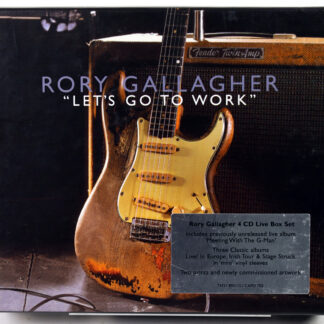 RORY GALLAGHER - Let's Go To Work - 4 CD BOX limited