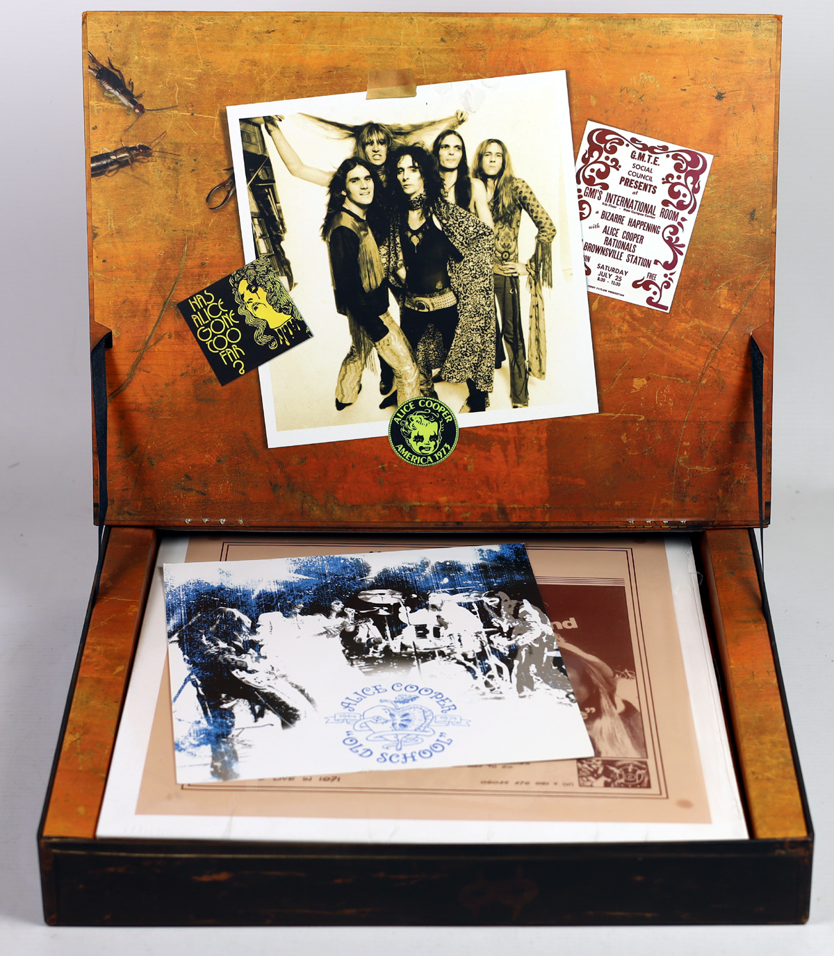 ALICE COOPER - “Old School” 1964-1974 - 4 CD + DVD + LP + 7"SP BOX limited - obrazek 3