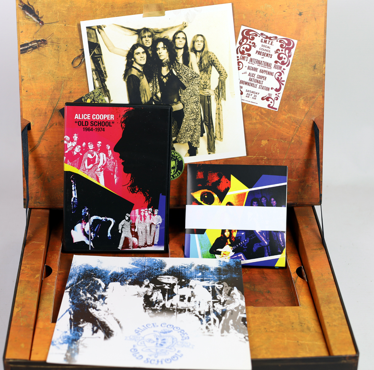 ALICE COOPER - “Old School” 1964-1974 - 4 CD + DVD + LP + 7"SP BOX limited - obrazek 5