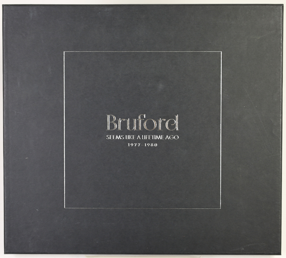 BILL BRUFORD - Seems Like A Lifetime Ago 1977-1980 - 6 CD + 2 DVD limited BOX autograf