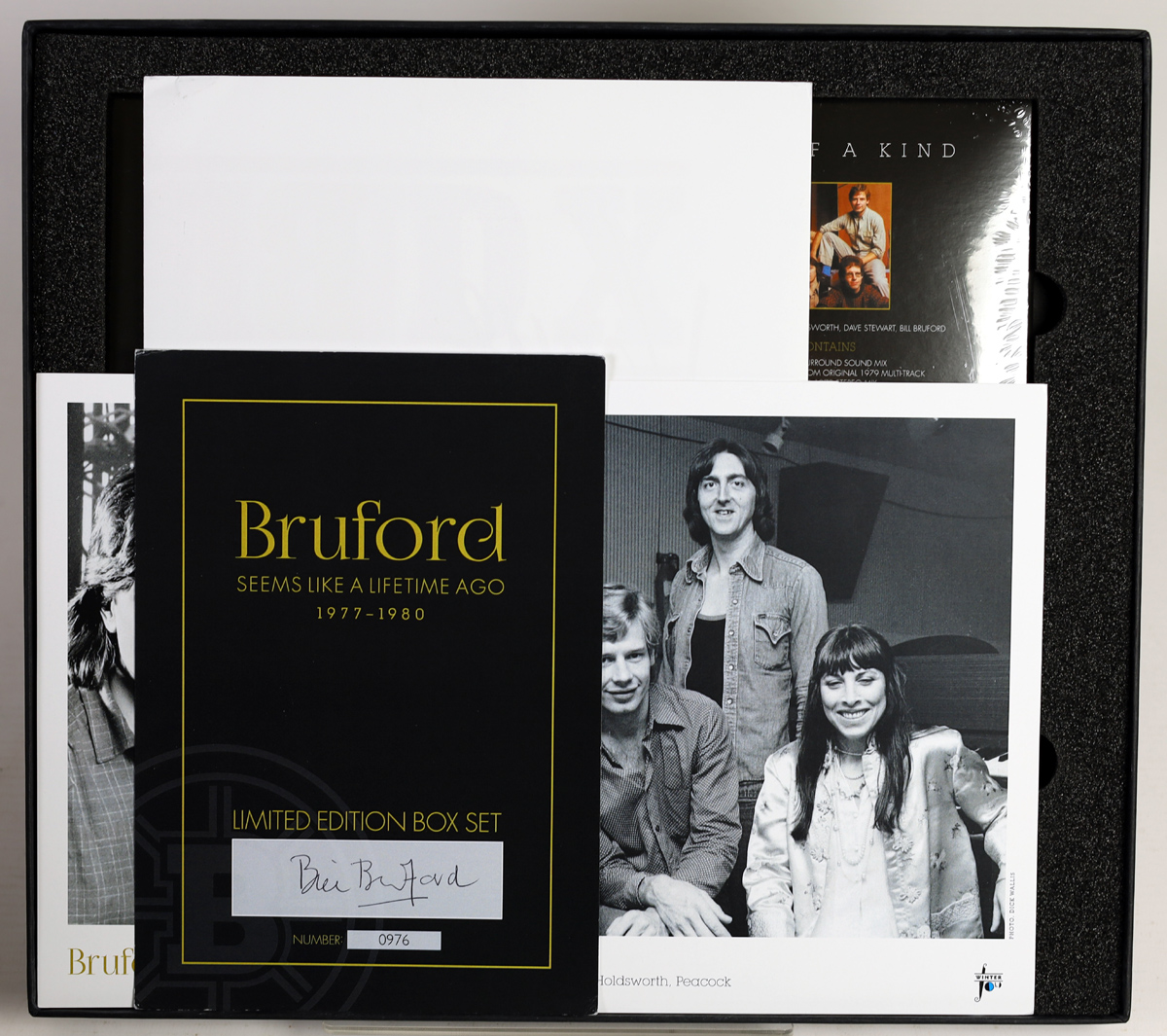 BILL BRUFORD - Seems Like A Lifetime Ago 1977-1980 - 6 CD + 2 DVD limited BOX autograf - obrazek 4